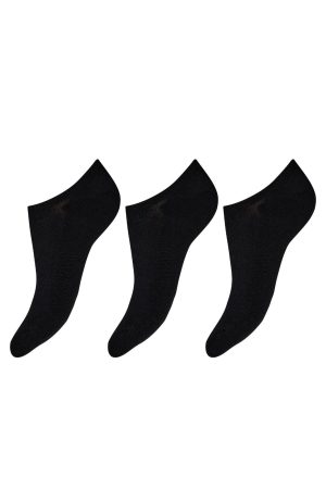 Hype The Detail - Sneaker 3-Pack 21500-65 - 1100 - Slate Black