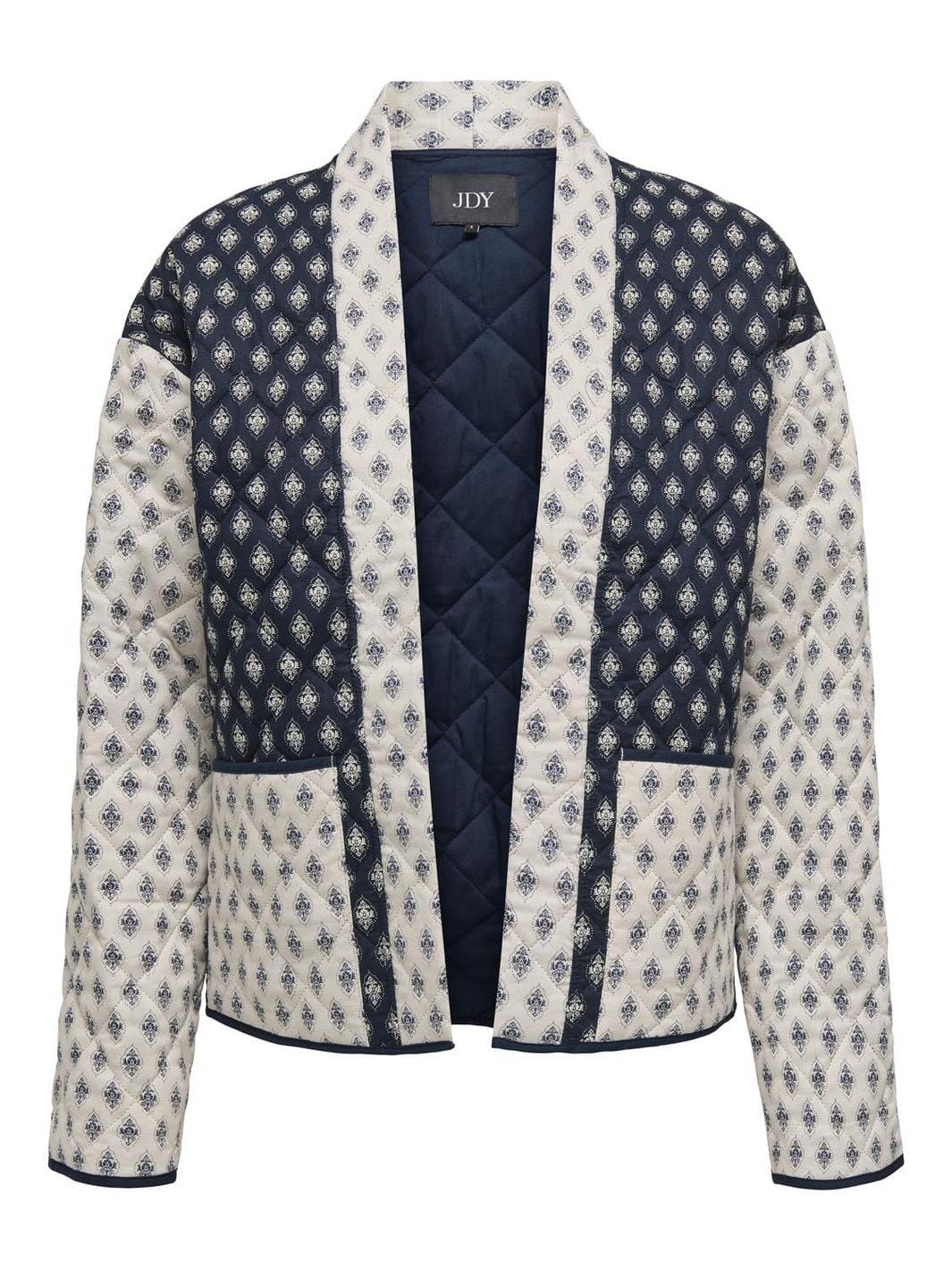 JDY - Jdyavalon L/S Quilted Jacket - 4724468 Egret Sky Captain