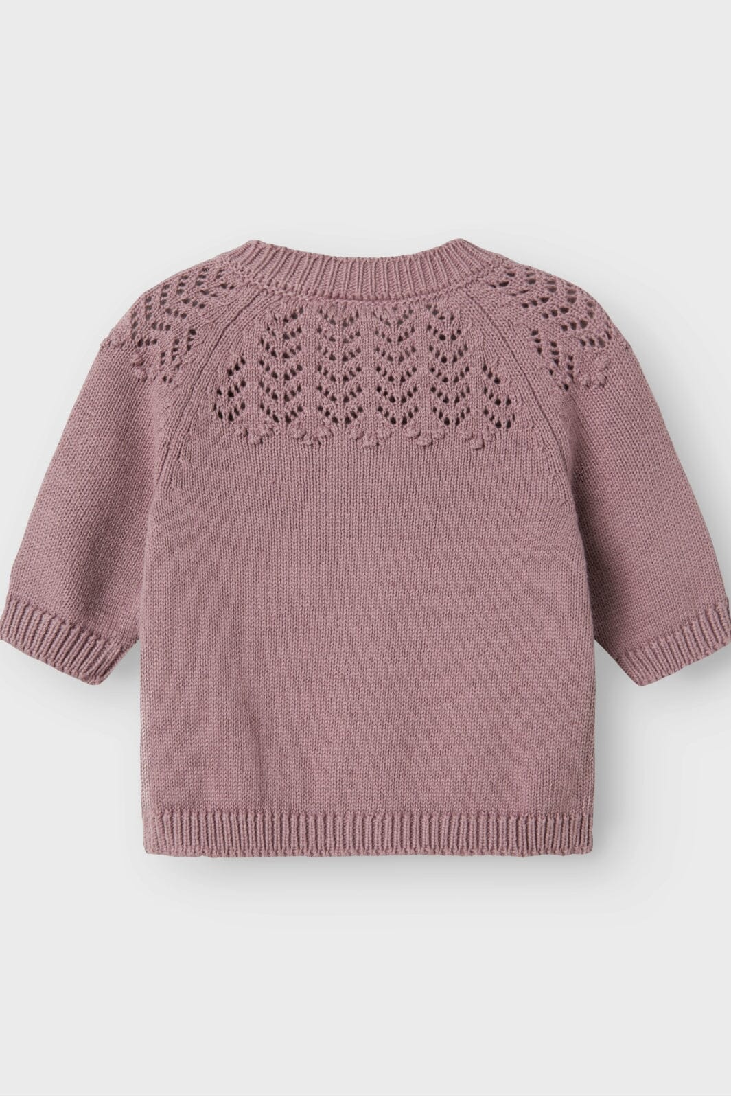 Name It - Nbfbimolly Ls Knit Card - 4722428 Elderberry Online nu