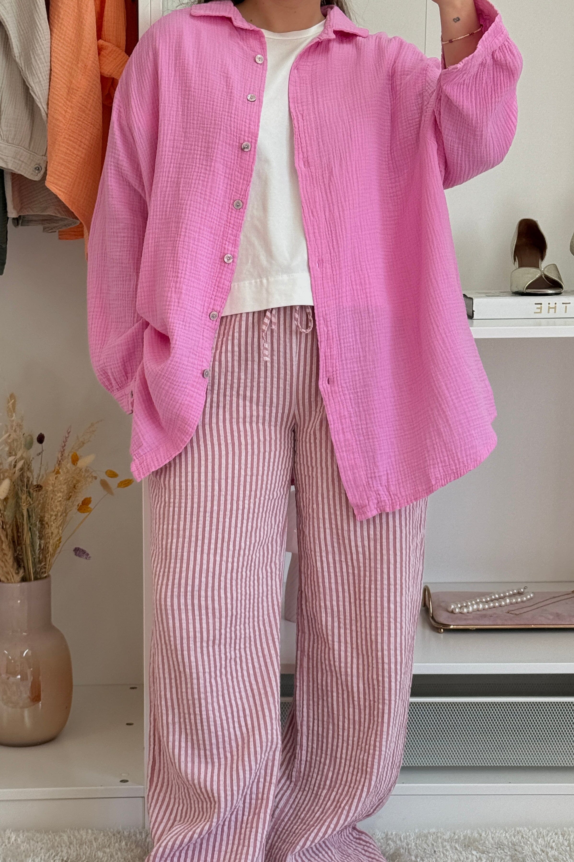 A-bee - Runa Shirt - Pink