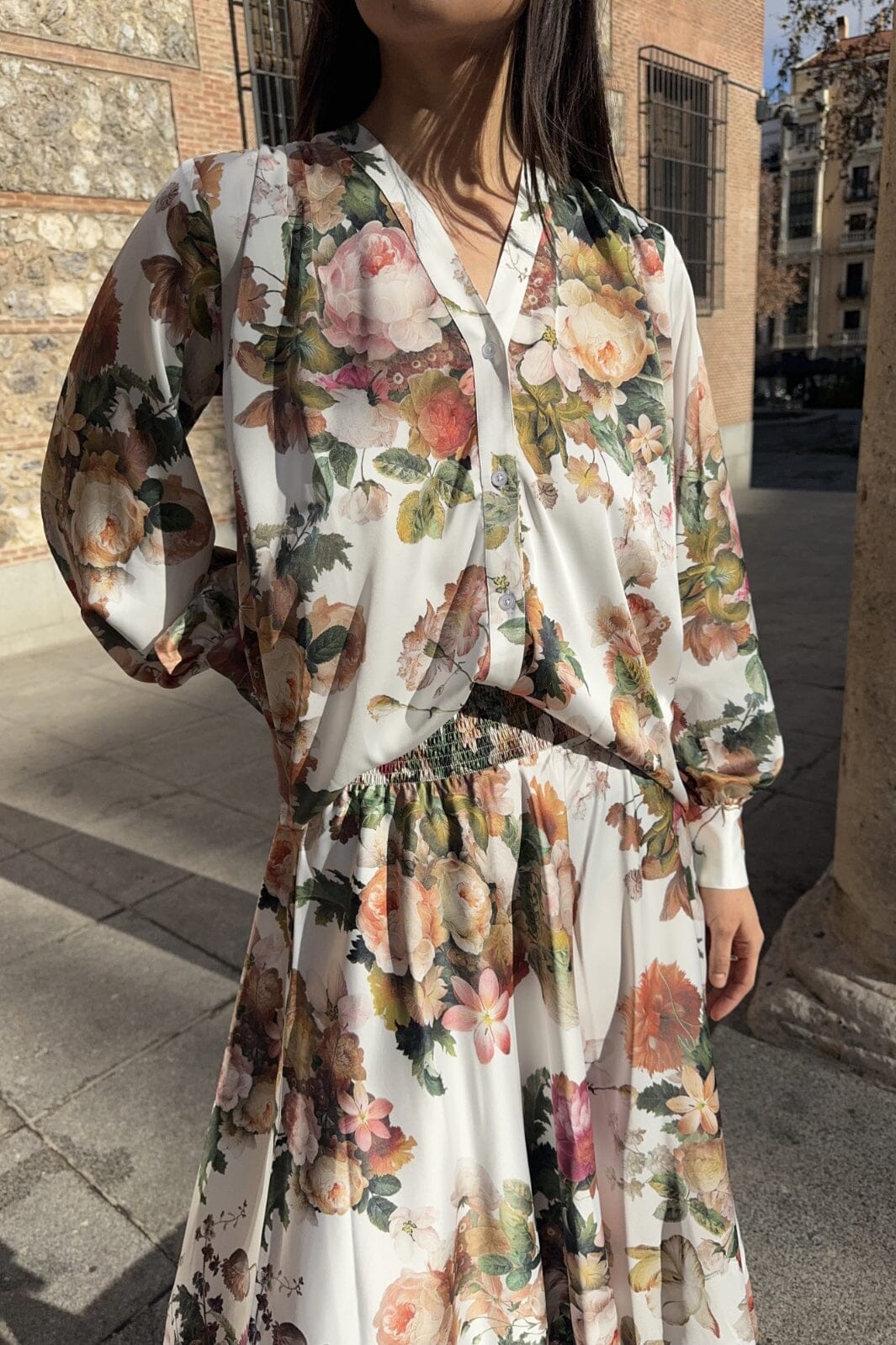 Forudbestilling - Karmamia - Amelia Shirt 2128 - Summer Bloom