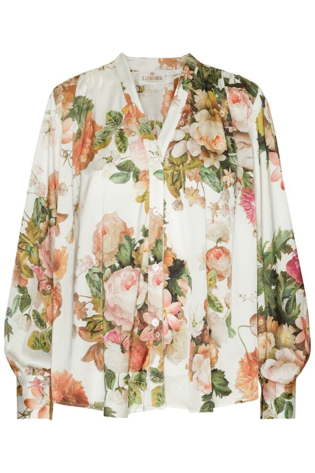 Forudbestilling - Karmamia - Amelia Shirt 2128 - Summer Bloom