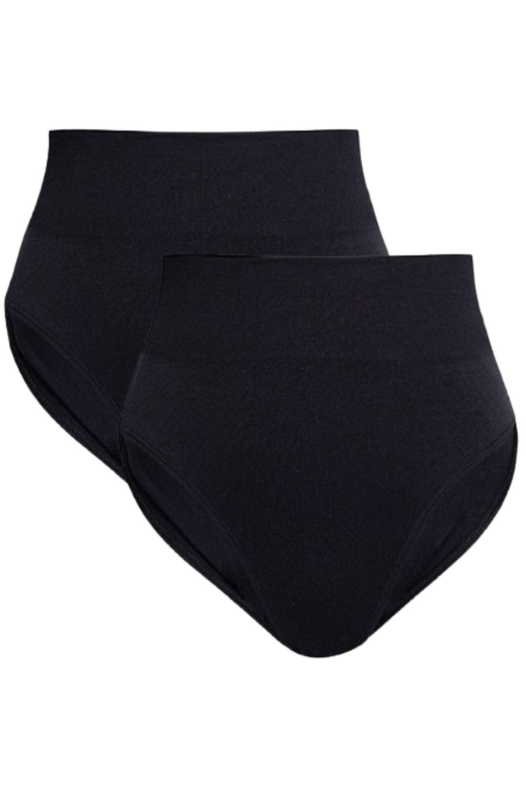 Soft basic - Soffi High brief 2 pak - black