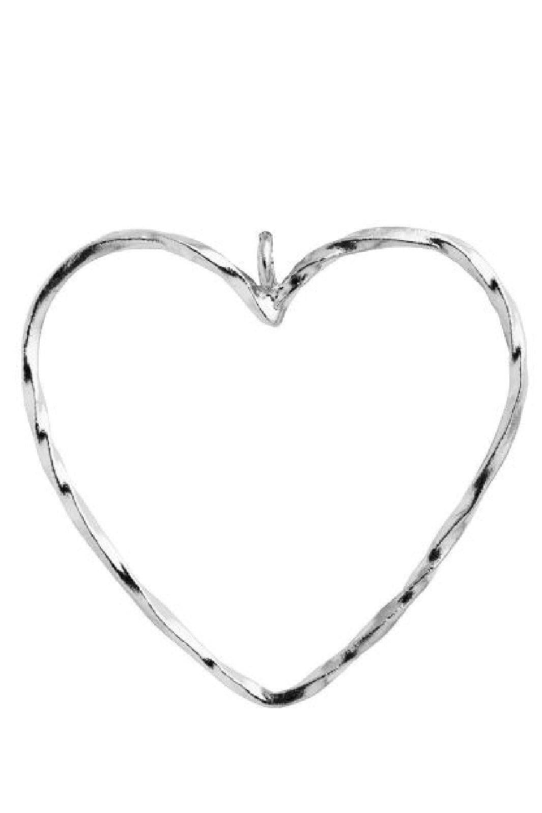 Stine A - Funky Heart Pendant Silver - 5058-00-Os