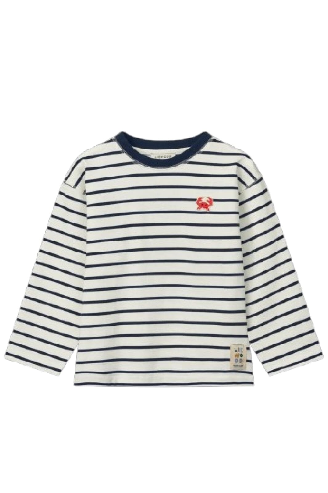 Liewood - Tyler Stripe Longsleeve T-shirt - Y/D stipes Classic navy / Creme de la creme