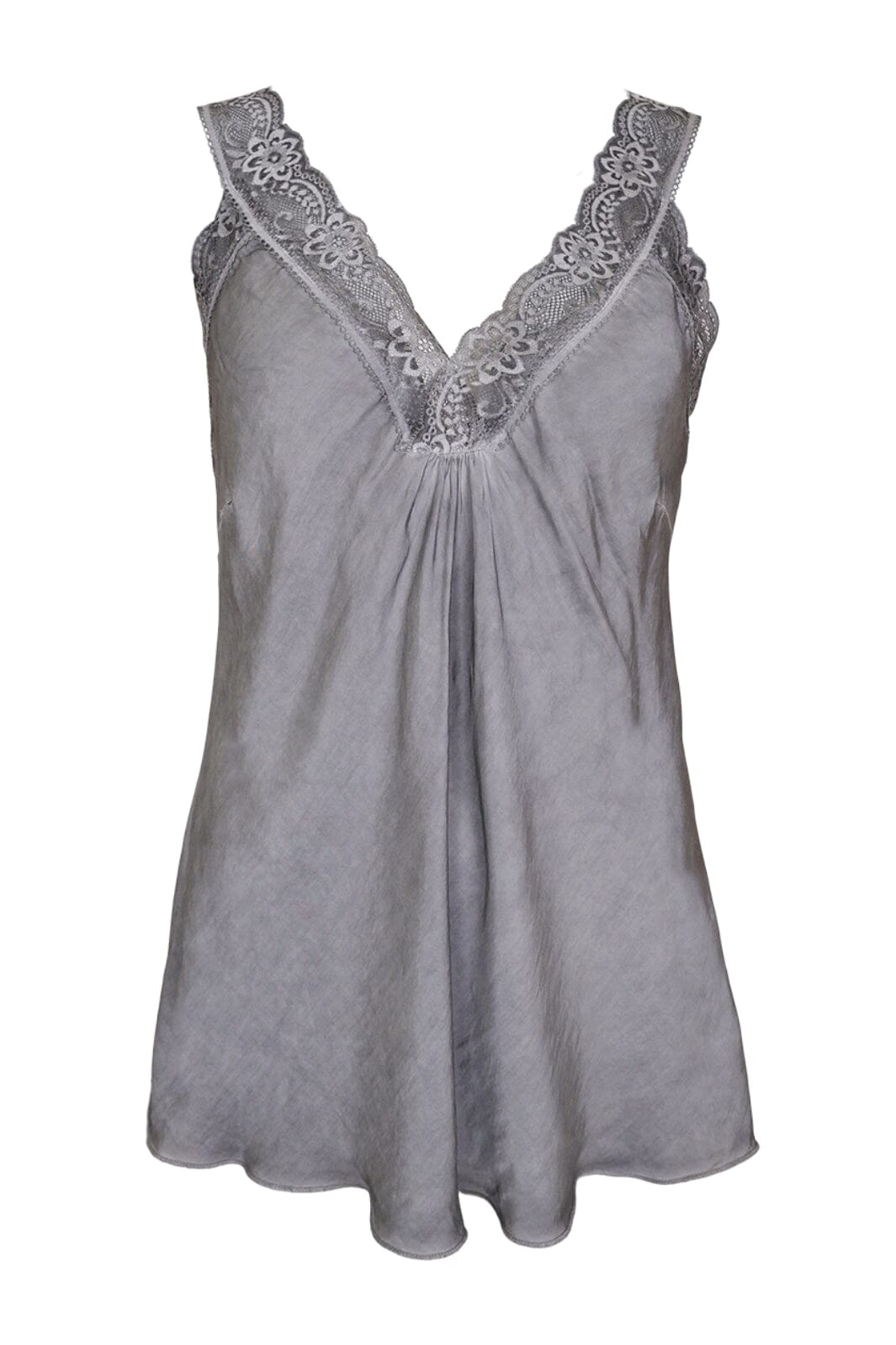 Black Colour - Bcbea Lace Top Vintage Dyed - Grey