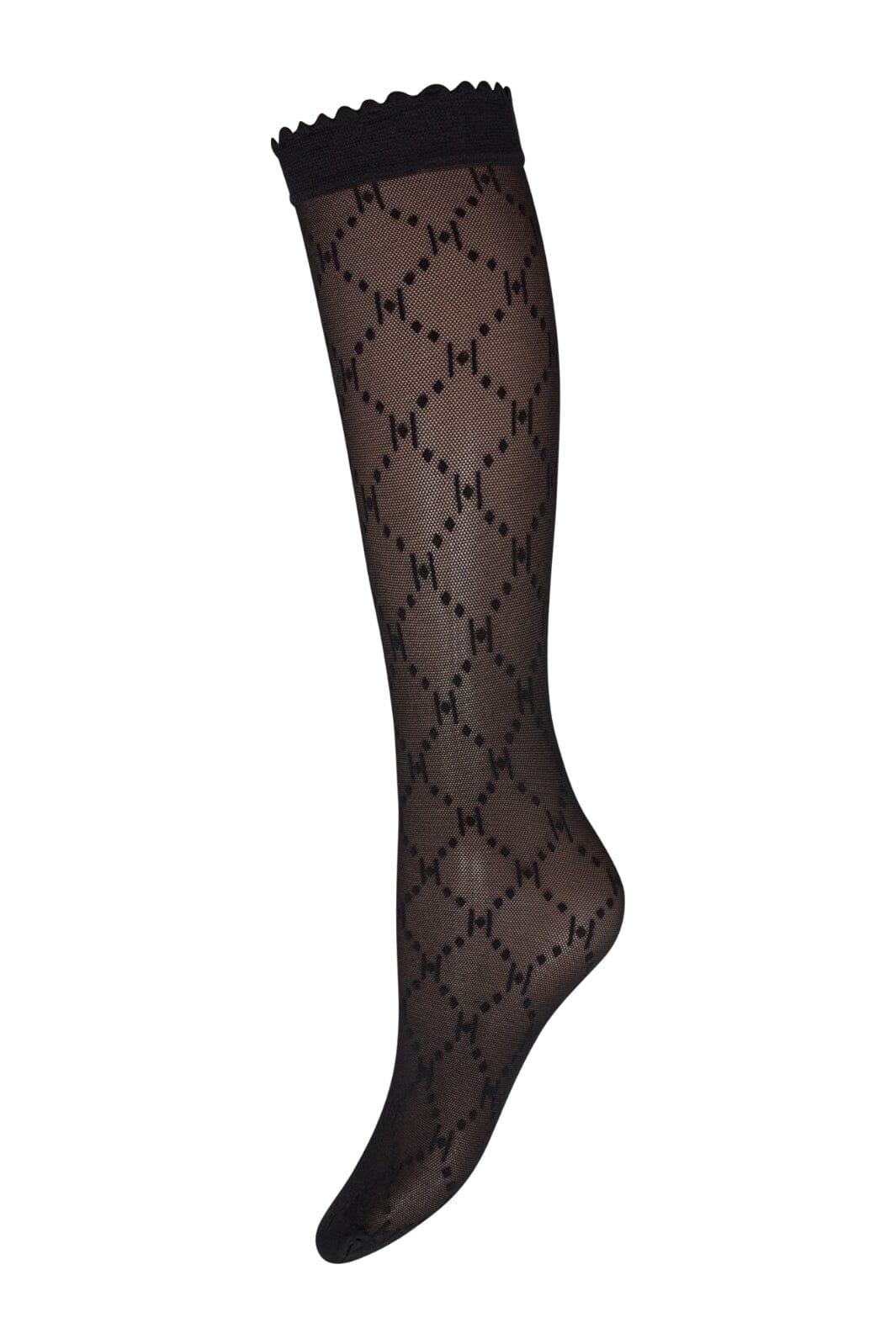 Hype The Detail - Knee High Logo - 1100 Black