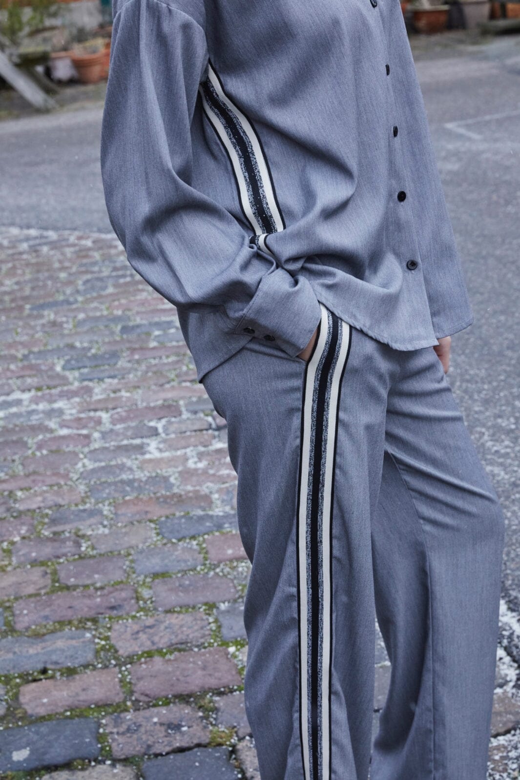 Love & Divine - Love1024-36 18201 - 830 - Grey Mel/Stripe