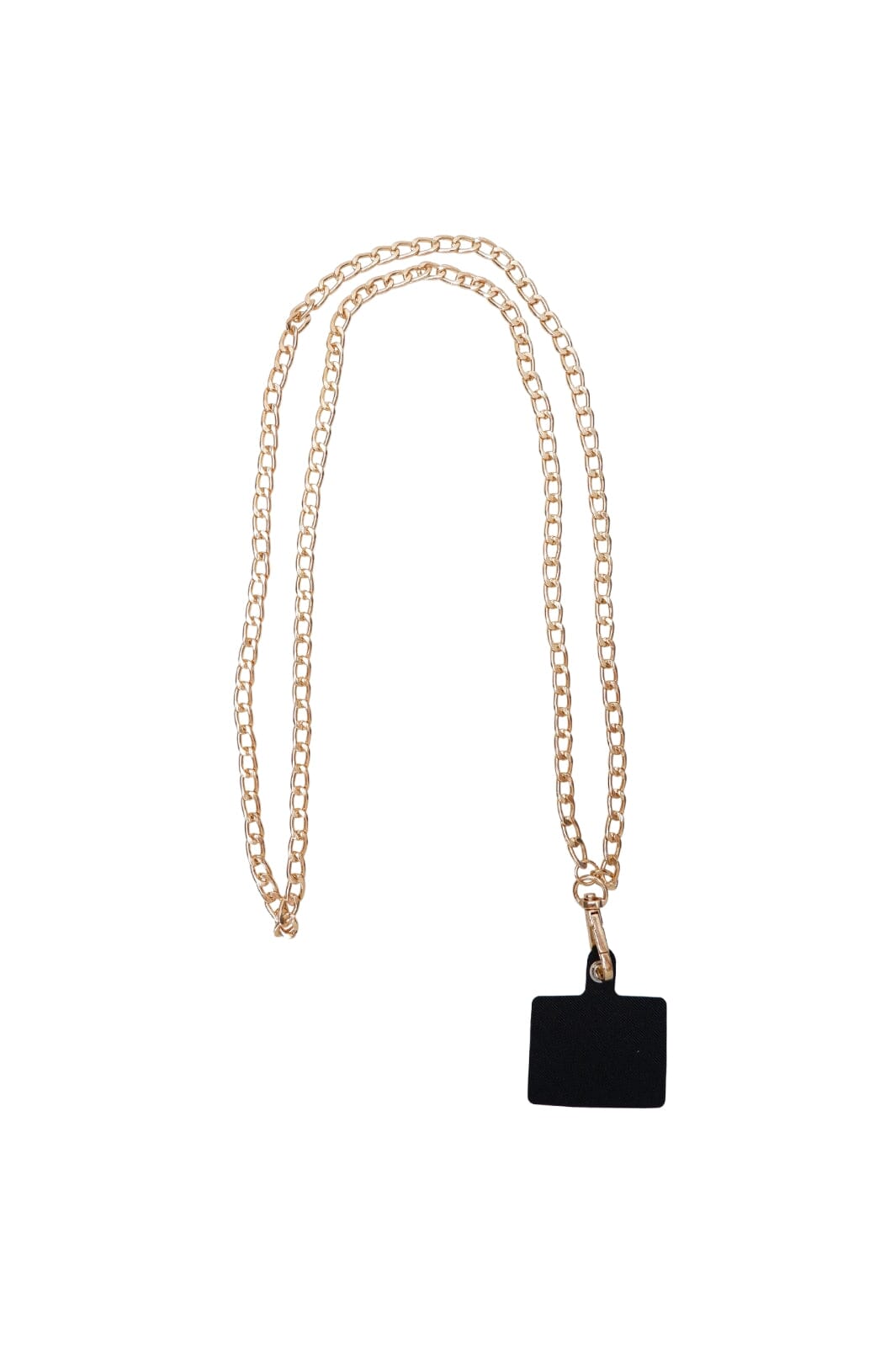 Black Colour - Bclouis Phone Chain 10282 - Gold Coloured