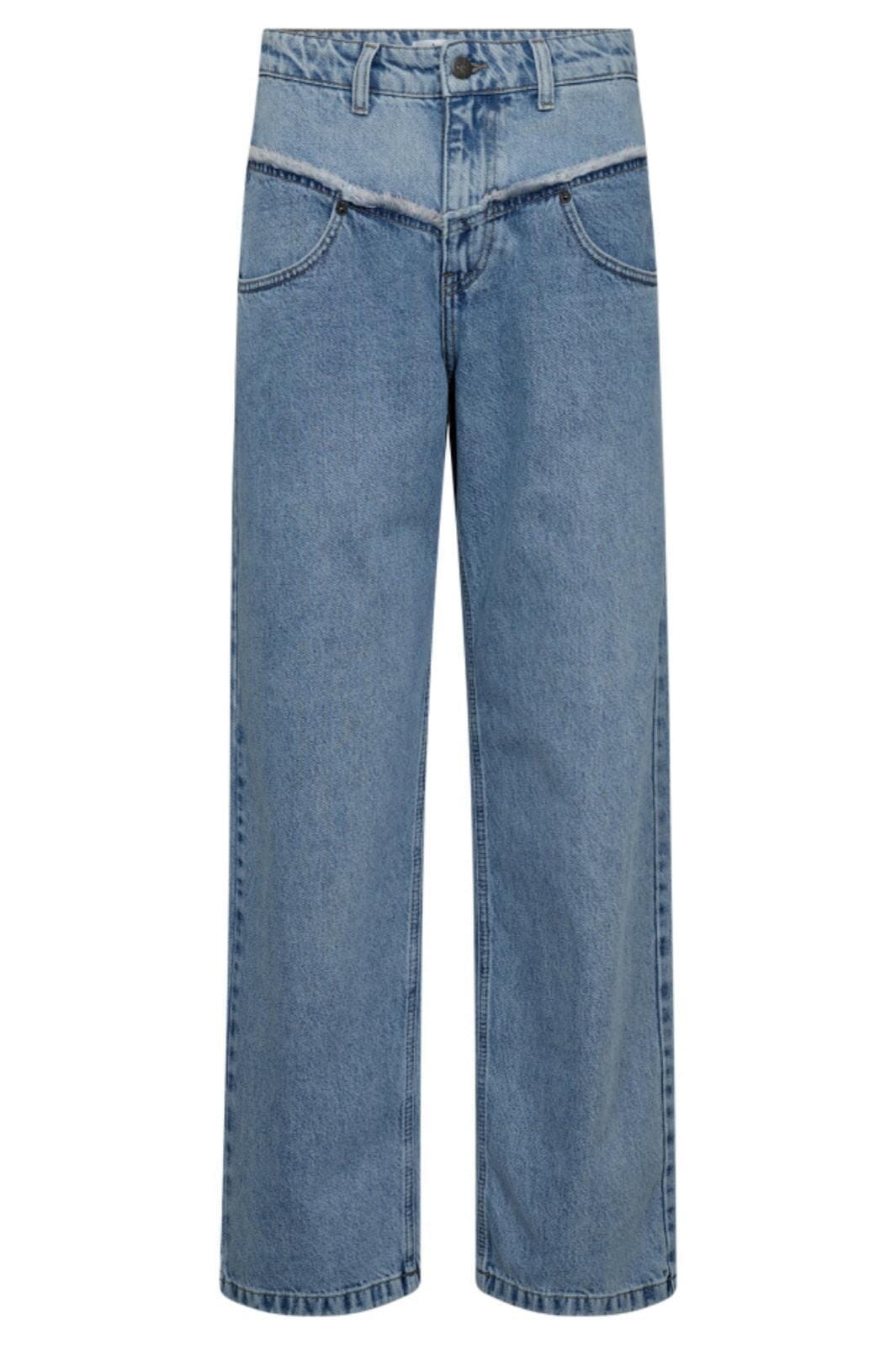 Co´couture - Denimcc Block Long Jeans 31315 - 552 Denim Blue Levere
