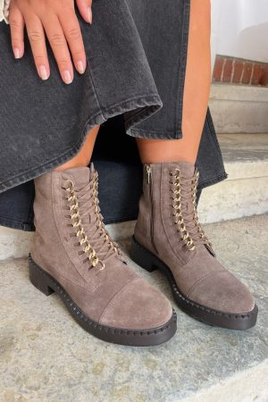 Copenhagen Shoes - New Rock Suede - 2827 Smoke