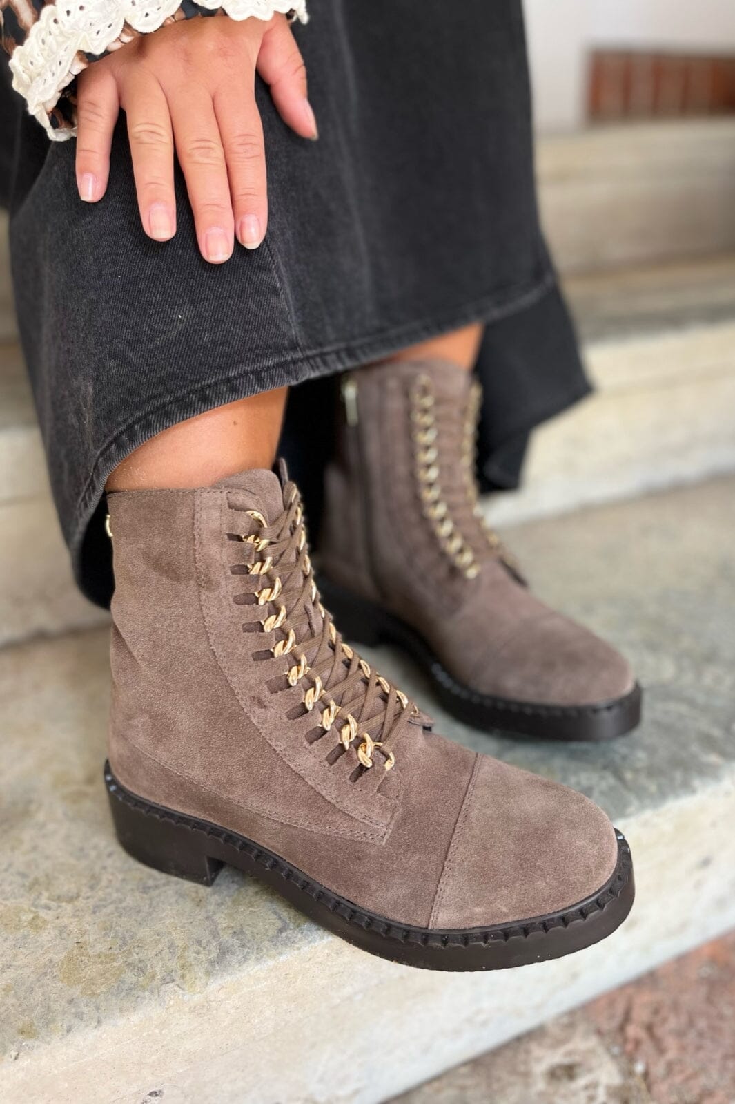 Copenhagen Shoes - New Rock Suede - 2827 Smoke