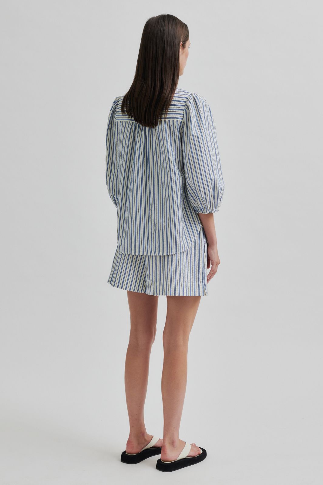 Forudbestilling - Second Female - Serifa Shorts 59638 - Cornflower Blue 5087