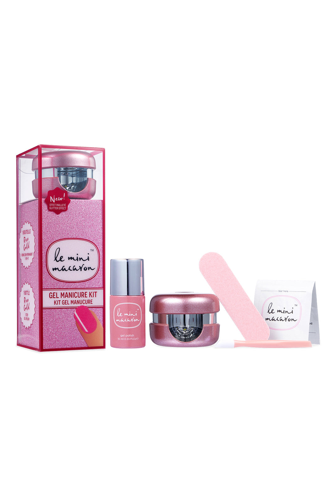 Le Mini Macaron - Gel Manicure Kit KIT011 - Rose Gold