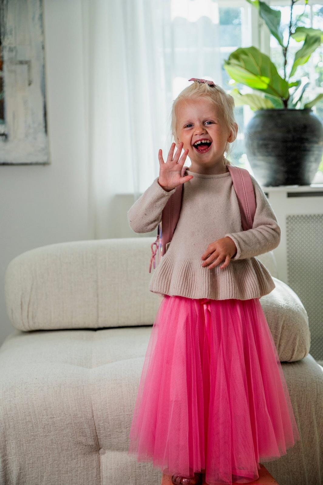 EMM Copenhagen - Kids Daisy Skirt - Pink Levere