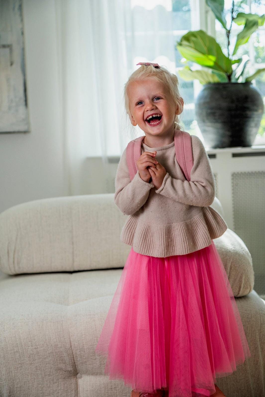 EMM Copenhagen - Kids Daisy Skirt - Pink Levere