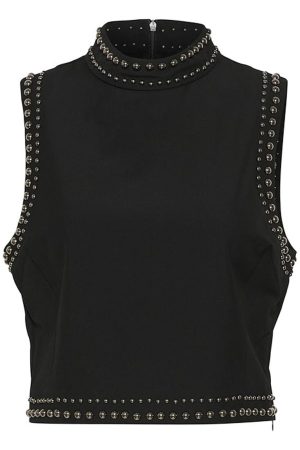 Gestuz - Phoebegz Top 10909621 - 100017 Black Hot på udsalg