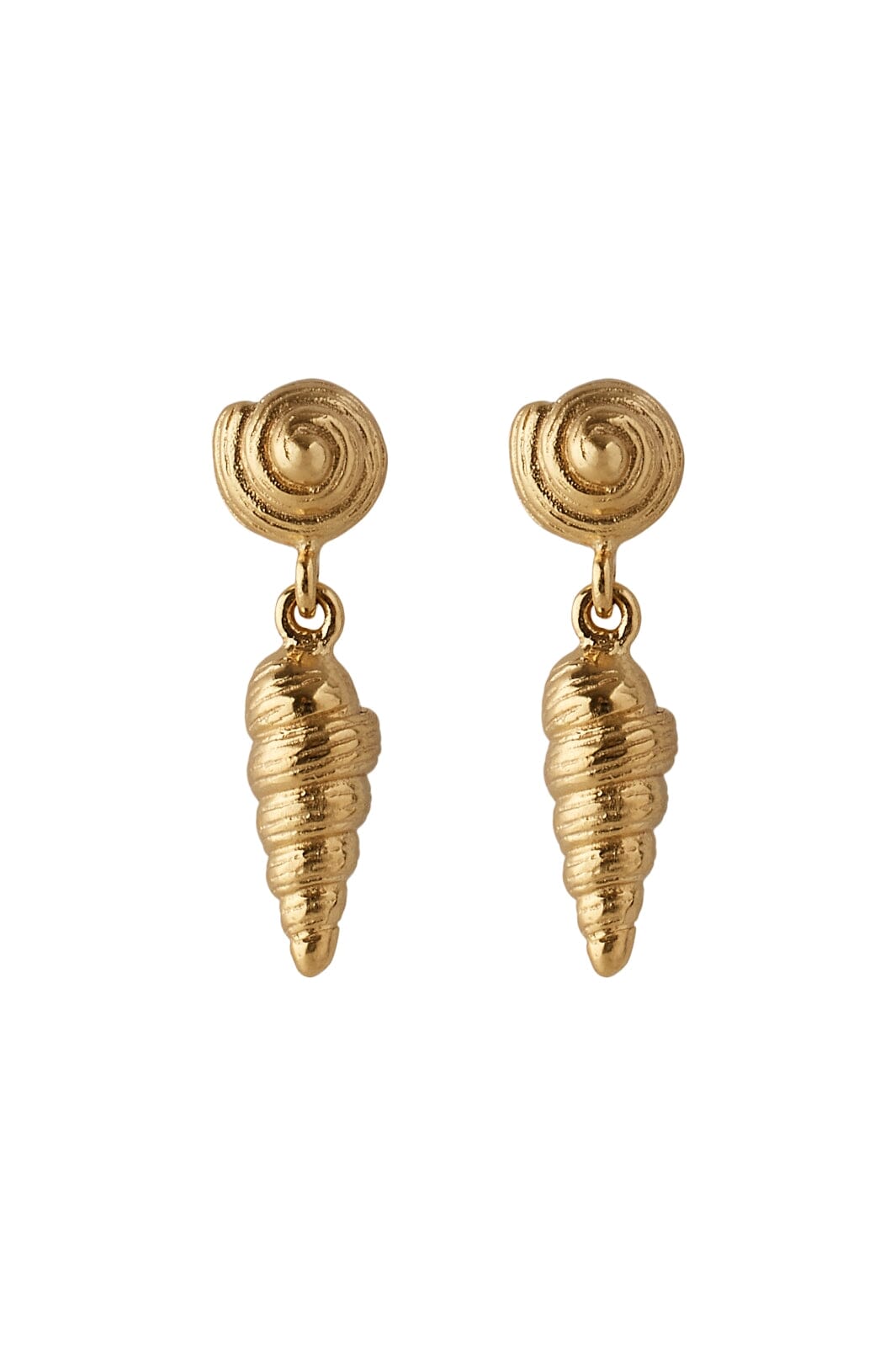 Pernille Corydon Jewellery - Cocoon Earrings - Golden