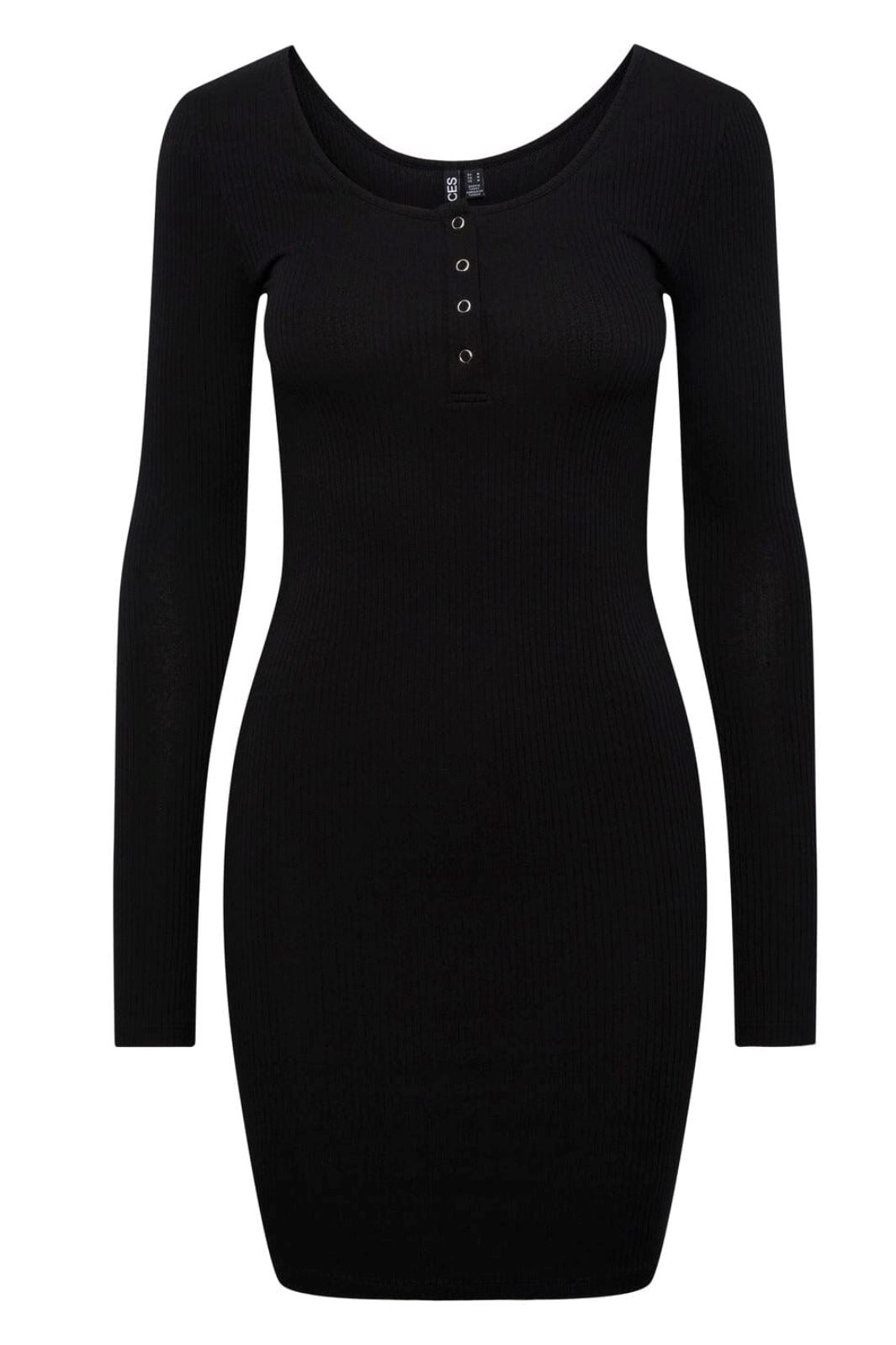 Pieces - Pckitte Ls Dress - 4402110 Black