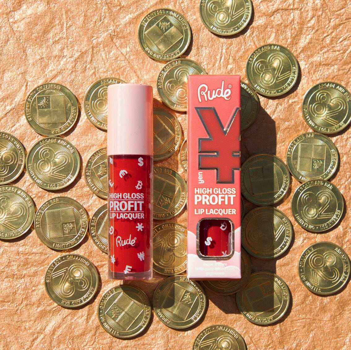 Rude Cosmetics - High Gloss Profit Lip Lacquer Yen