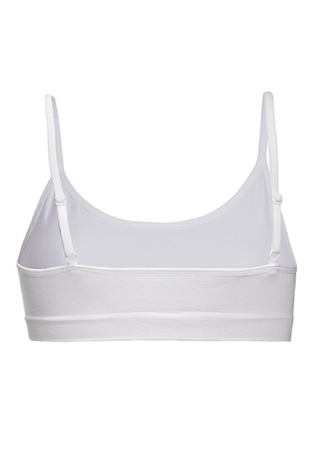 Soft basic - Soffi Bra top narrow strap 2 pak - white