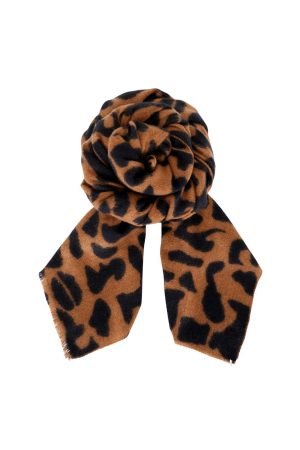 Black Colour - Bcfox Camo Scarf - Camel på udsalg