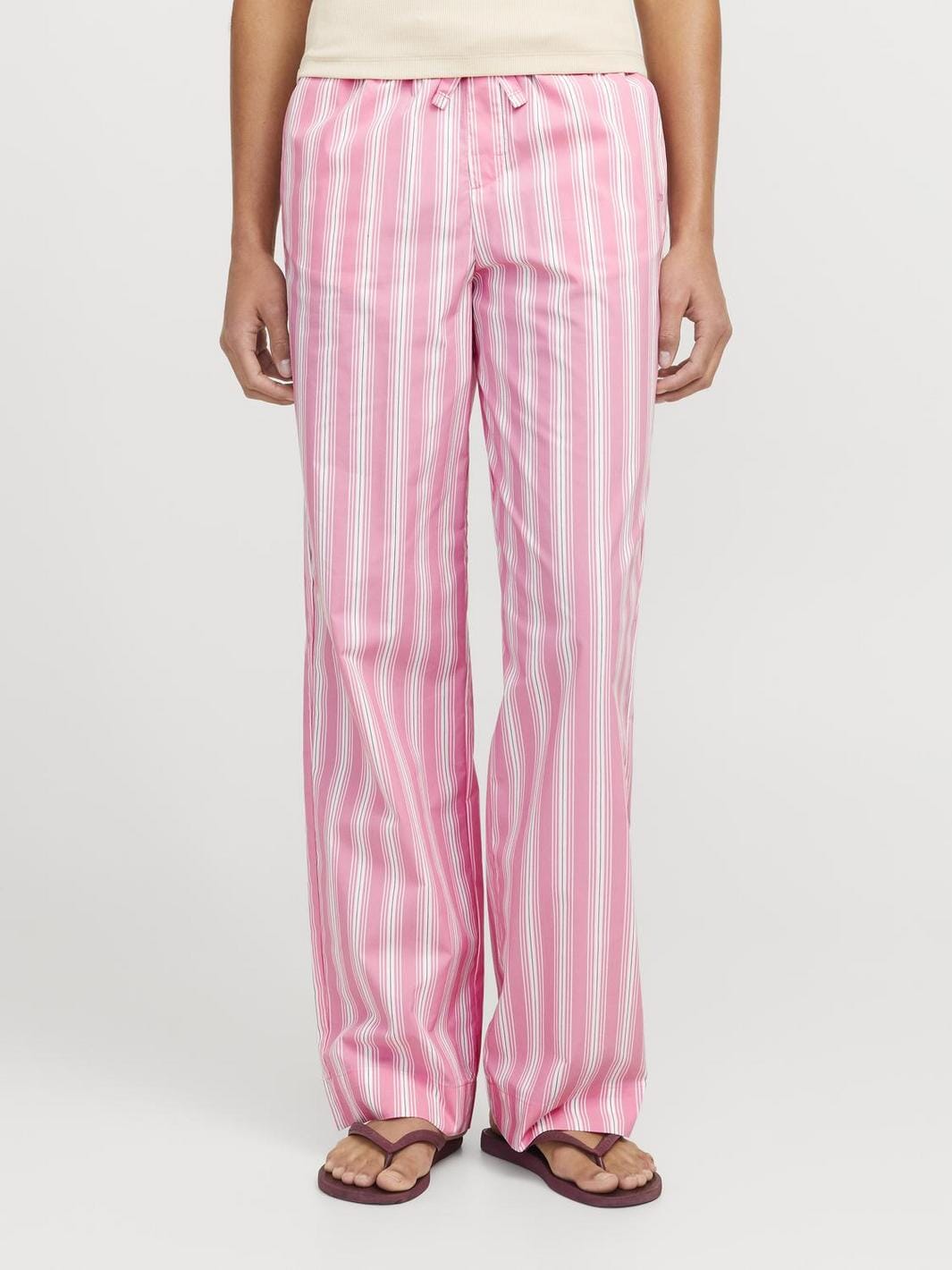 Jjxx - Jxava Poplin Pant Ln - 4651992 Morning Glory Striped Online nu
