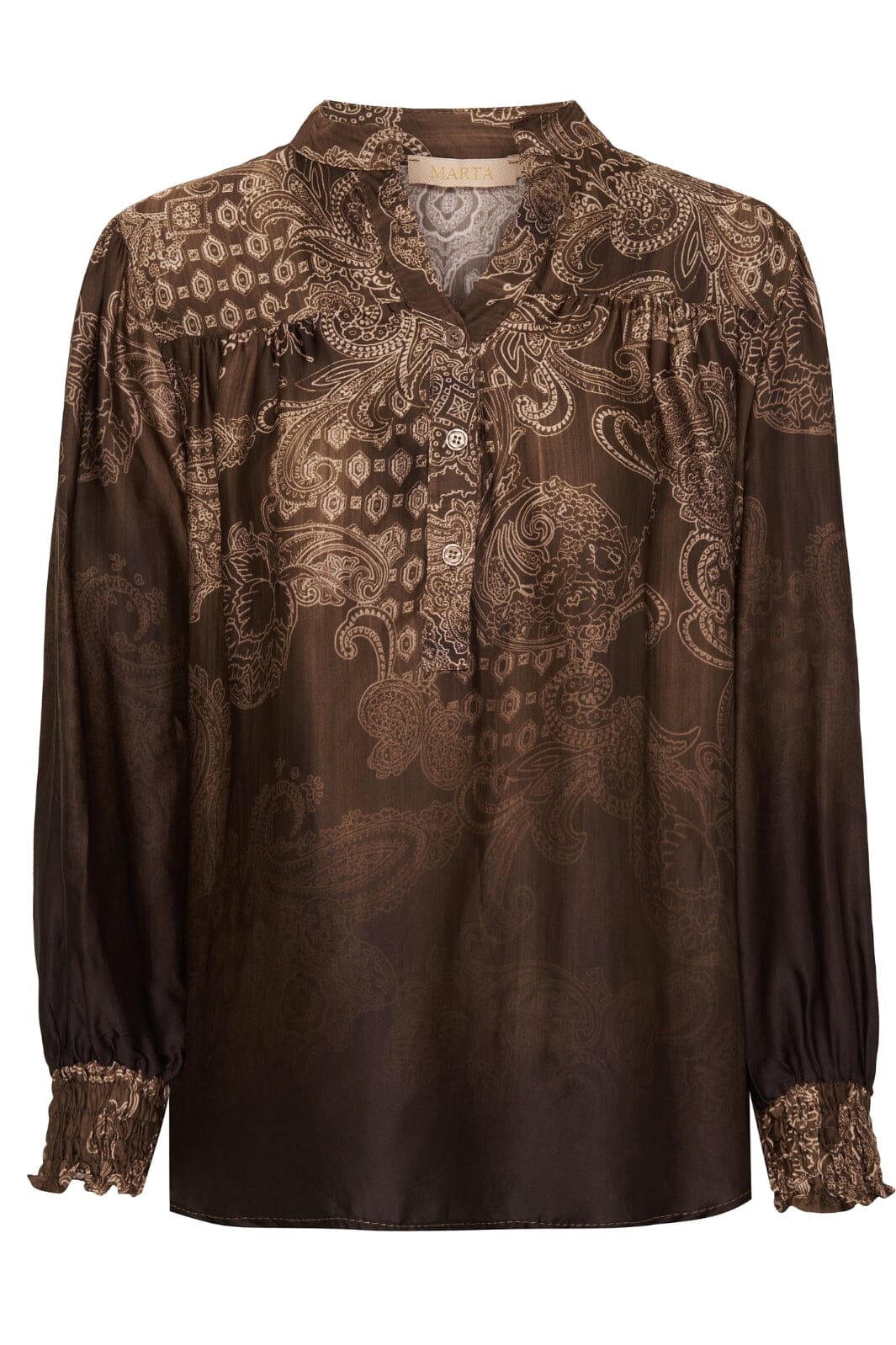 Marta Du Chateau - Shirt - 5409 Marronscuro