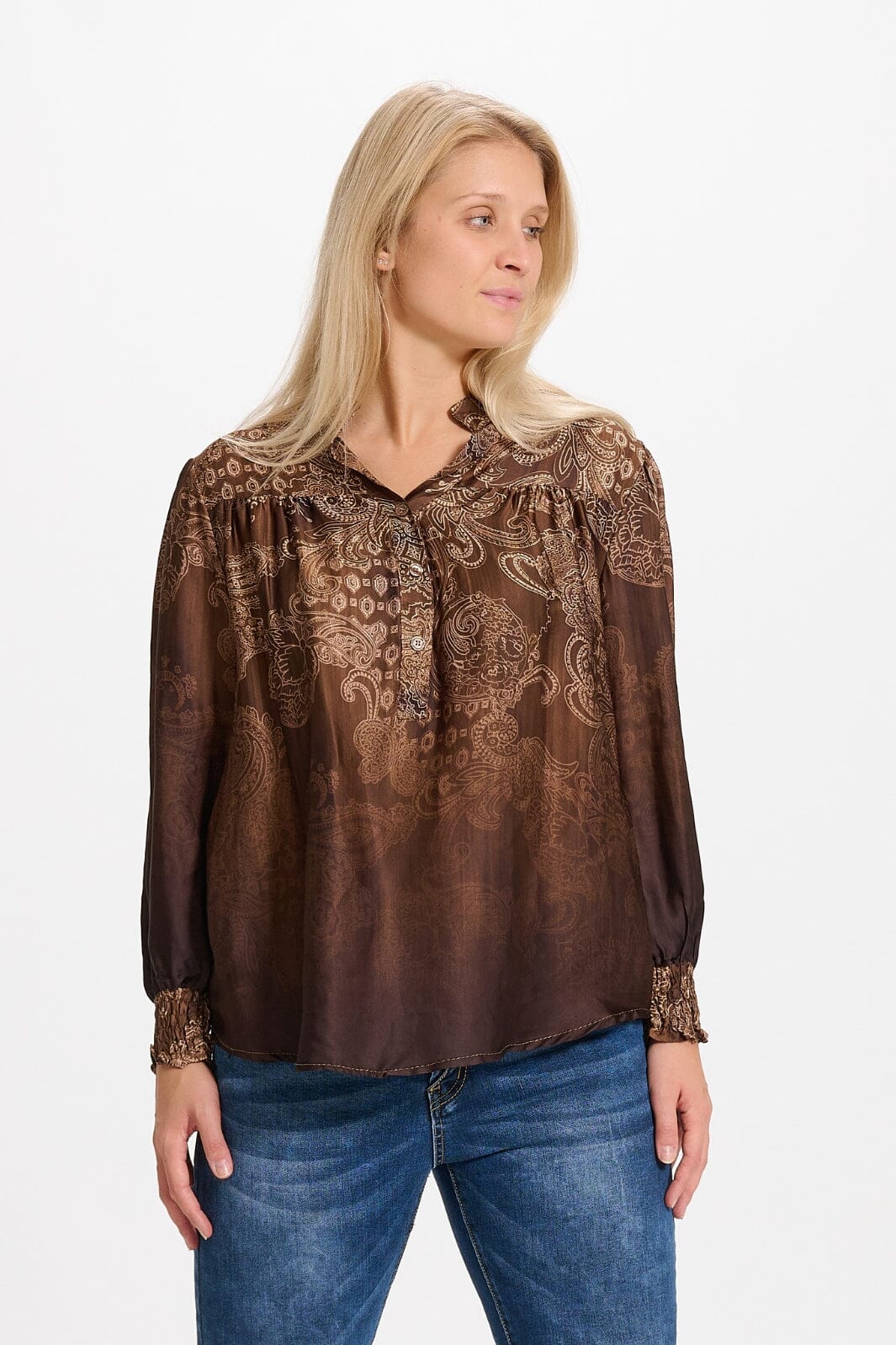 Marta Du Chateau - Shirt - 5409 Marronscuro