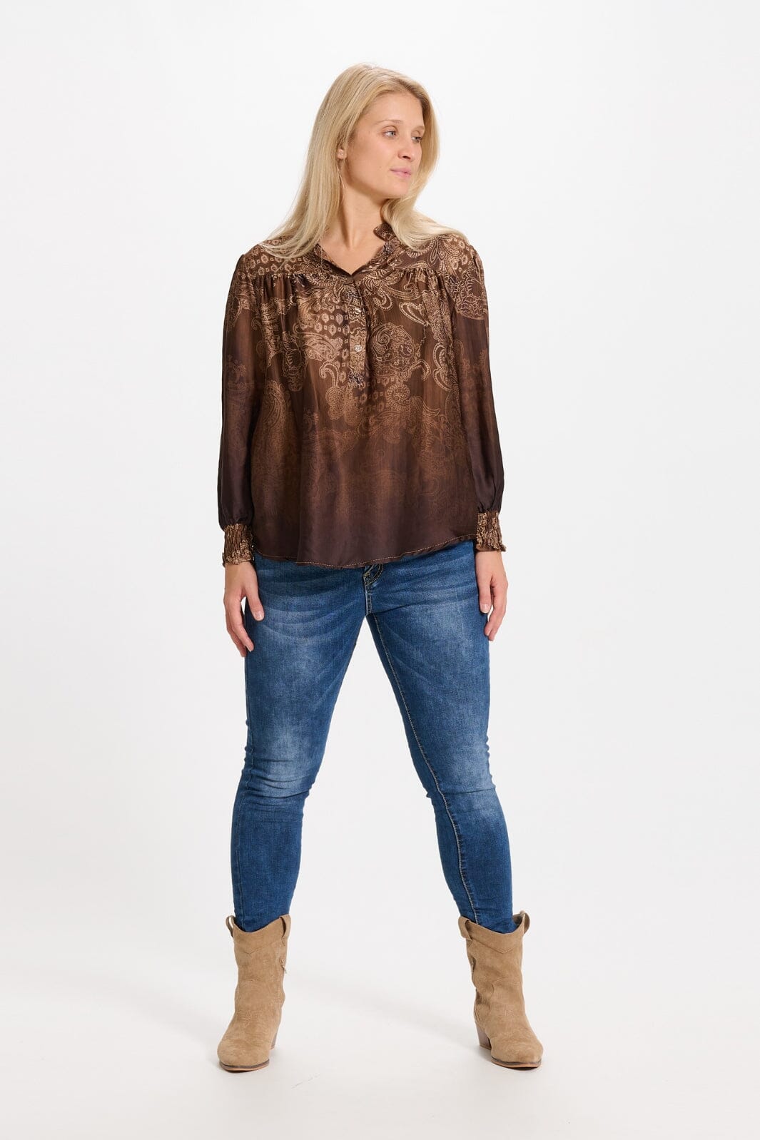 Marta Du Chateau - Shirt - 5409 Marronscuro