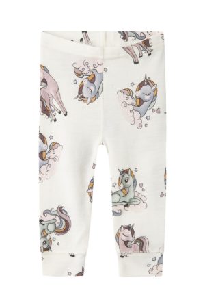 Name It - Nbfwillitus Wool Legging - 4471465 Snow White Aop Online