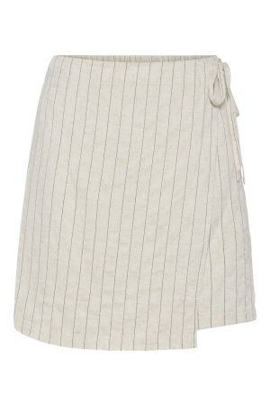Pieces - Pcpia Mini Skirt - 4668104 Birch Black
