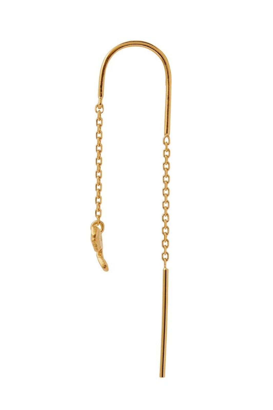 Stine A - Petit Bow Double Chain Earring - Single - 1353-02