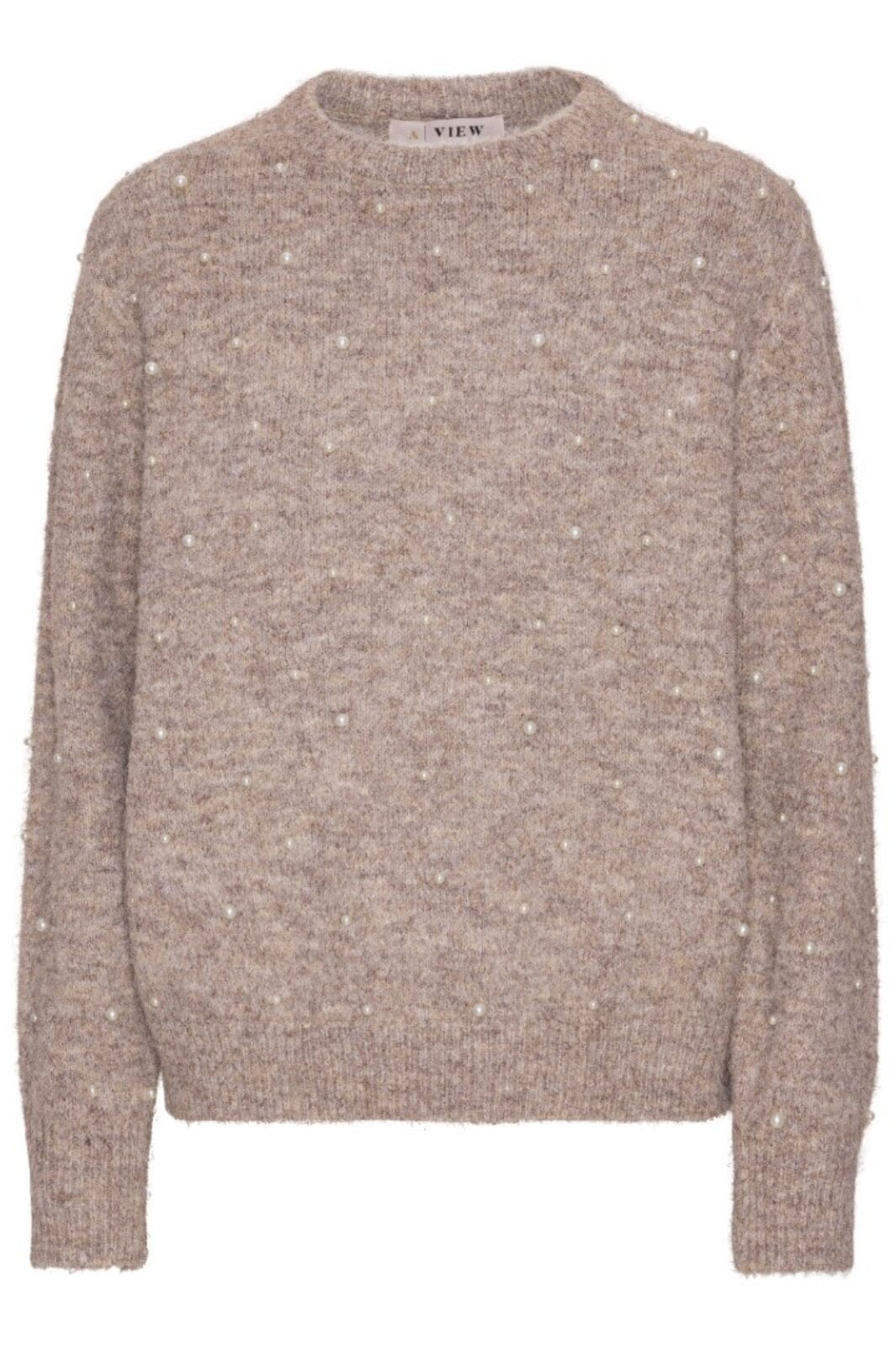 A-VIEW - Angel Knit Pullover - 118 Light Brown