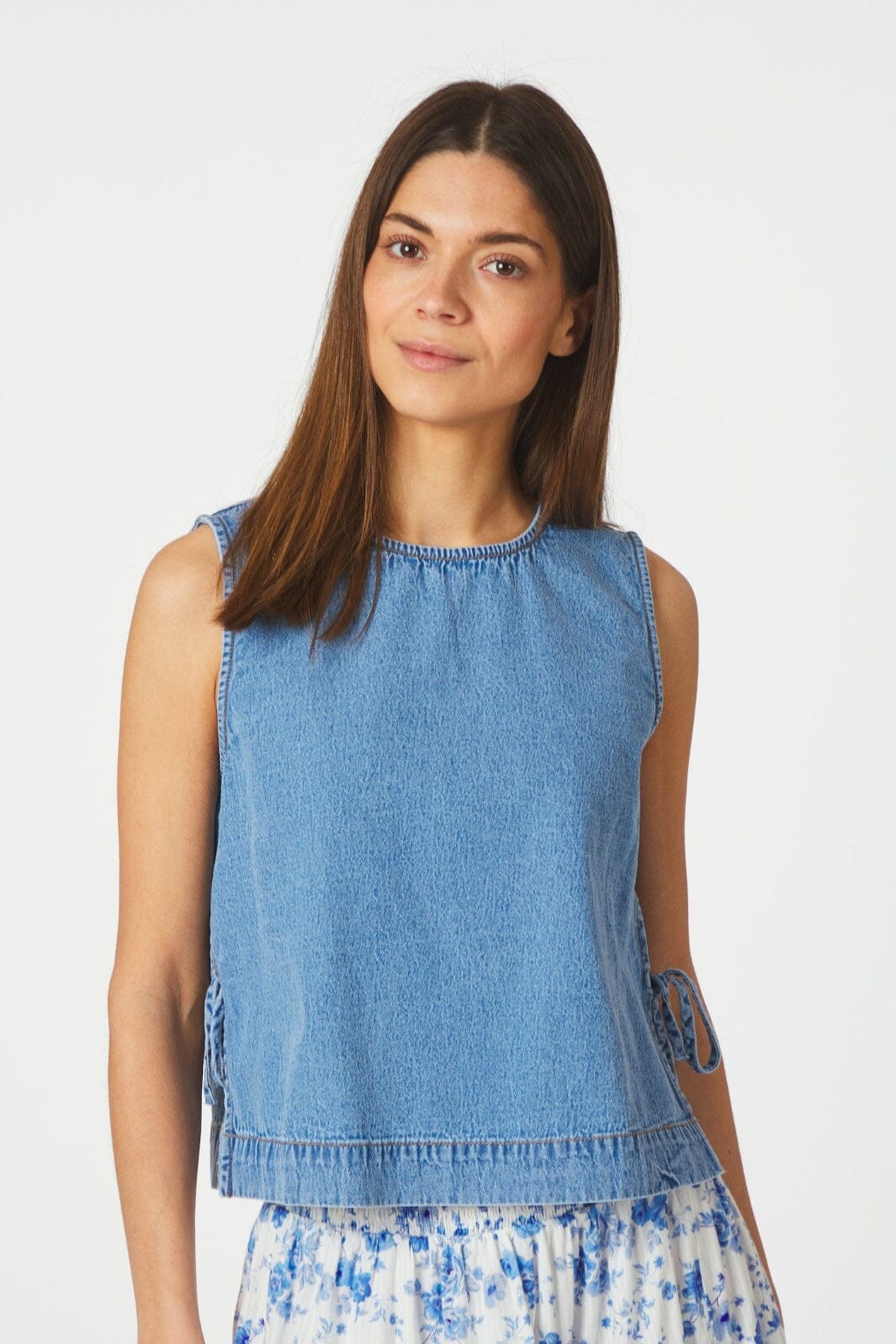Forudbestilling - Neo Noir - Svetlana D Top 164328 - 145 - Light Blue