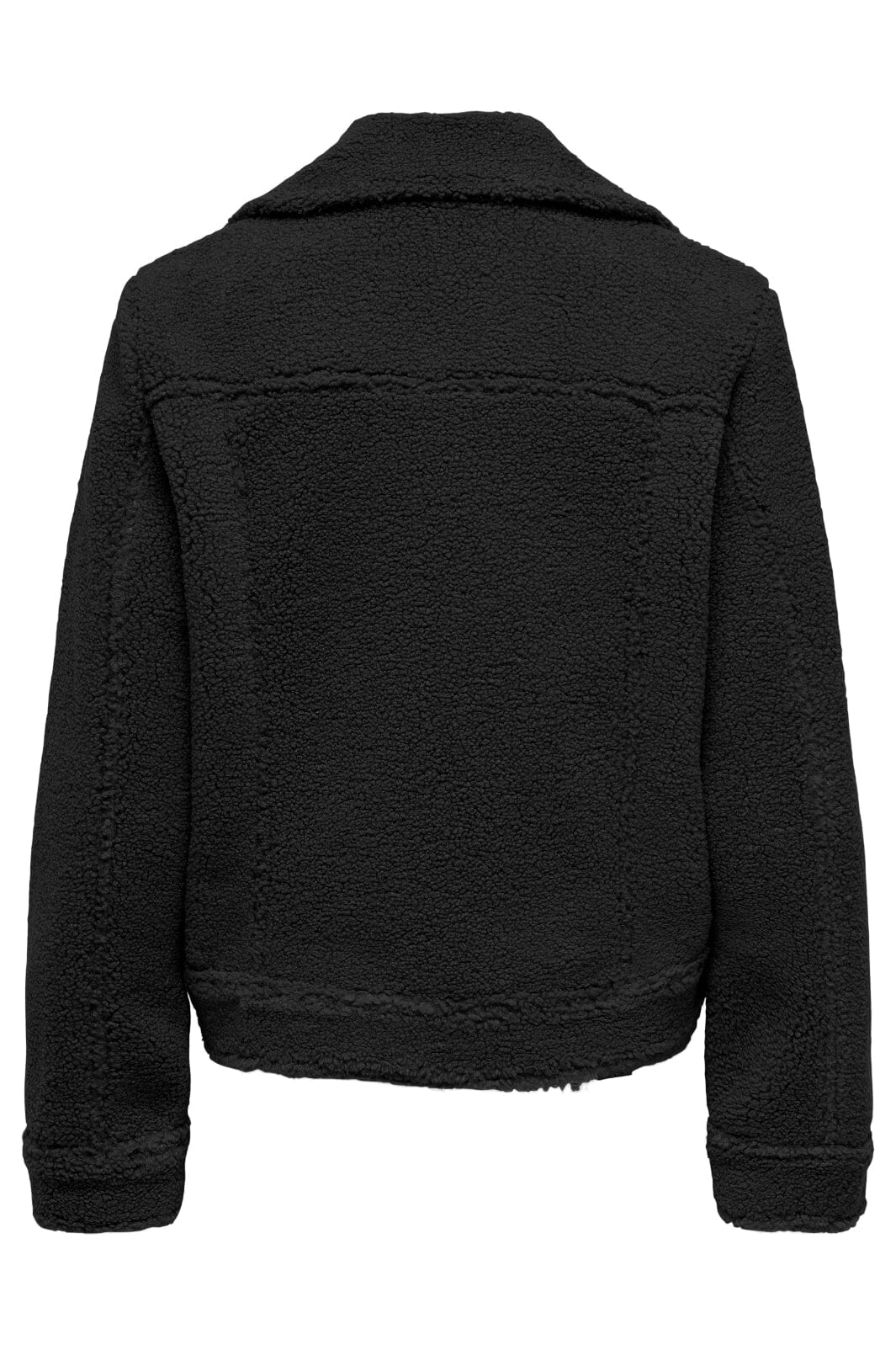 Only - Onlrio Teddy Biker Jacket Cc - 4577746 Black