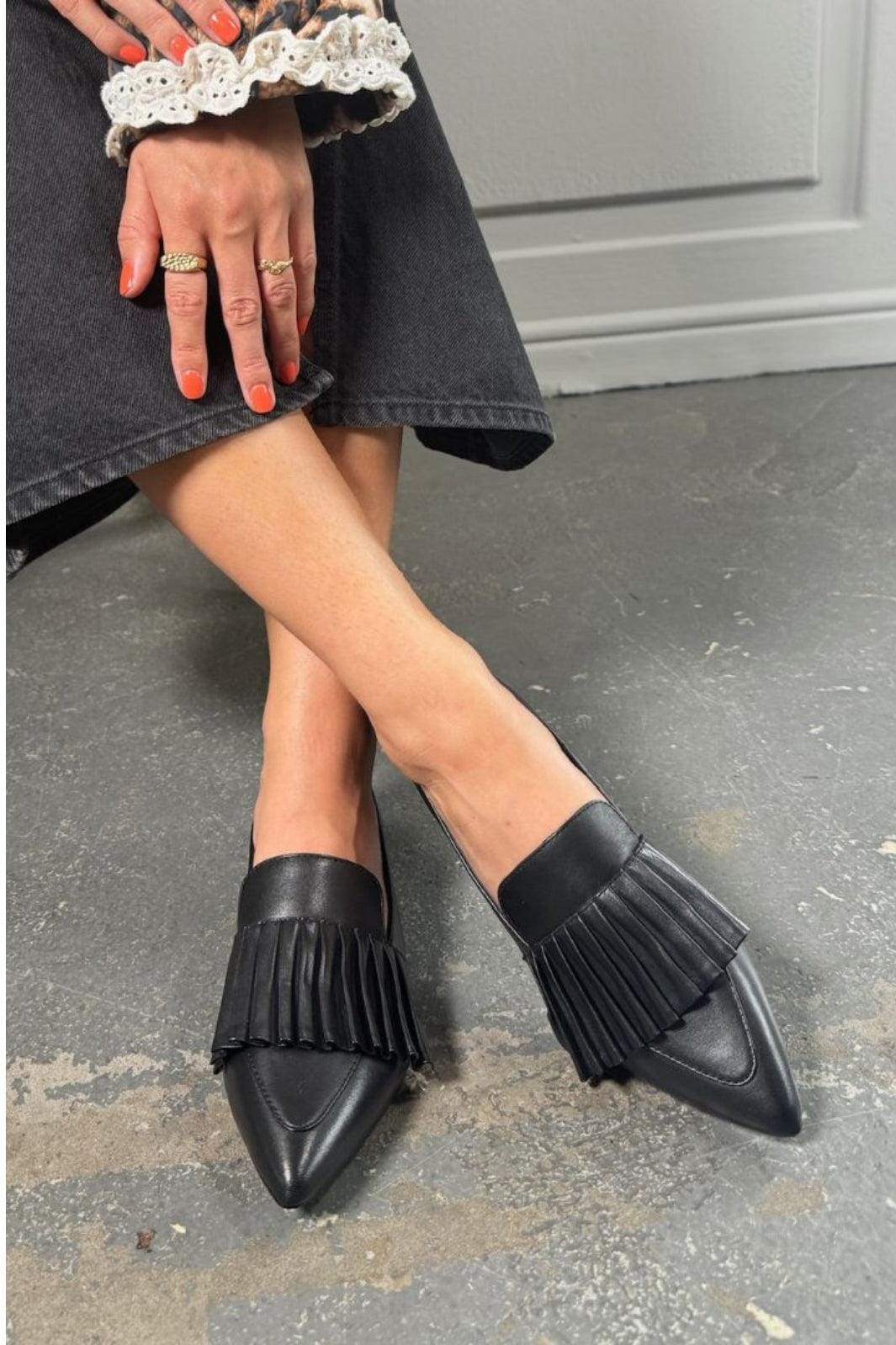 Copenhagen Shoes - The Me Loafer - 0001 Black Udsalg