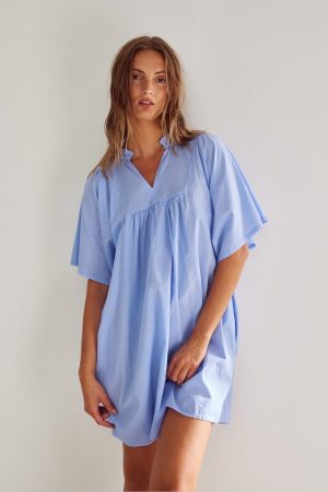 Forudbestilling - Noella - Leslie Dress 13040001 - 1311 Vista Blue