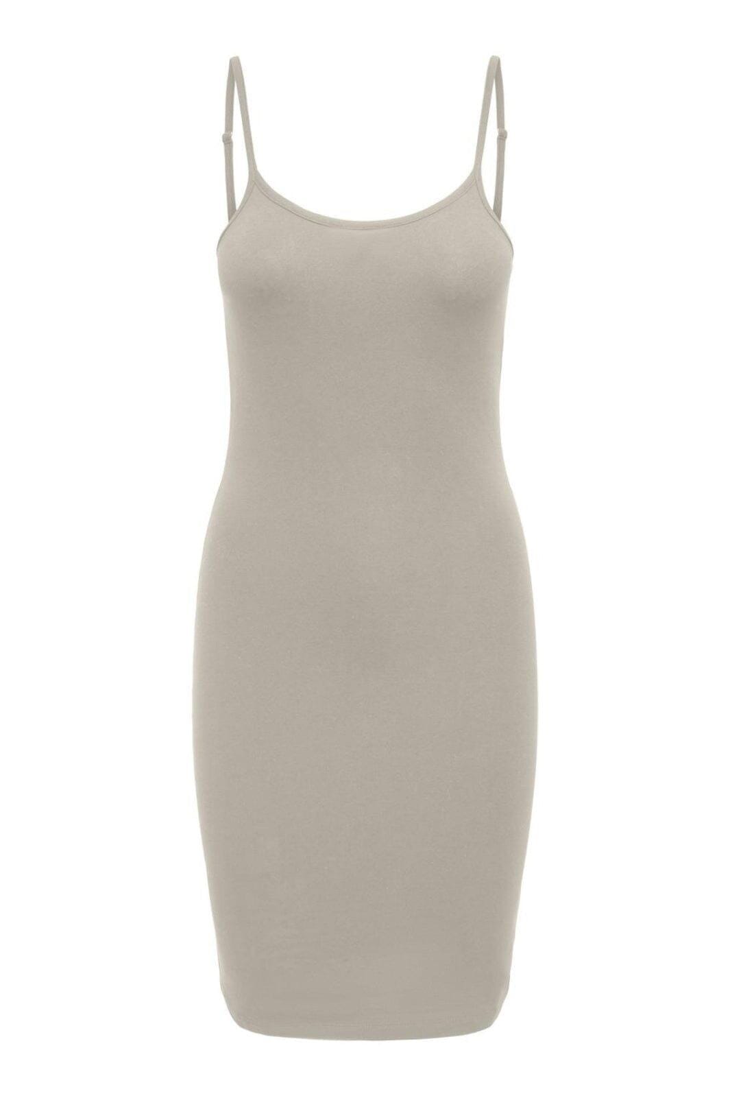 Only - Onllive Love Singlet Dress - 4567365 Silver Lining