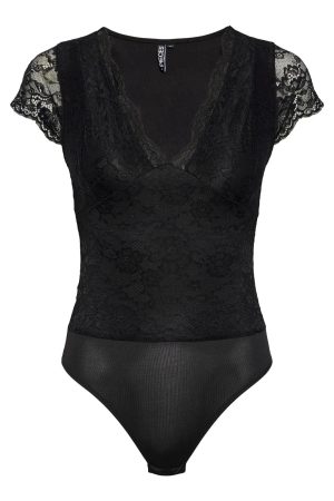 Pieces - Pcalice Bodystocking - 4481359 Black