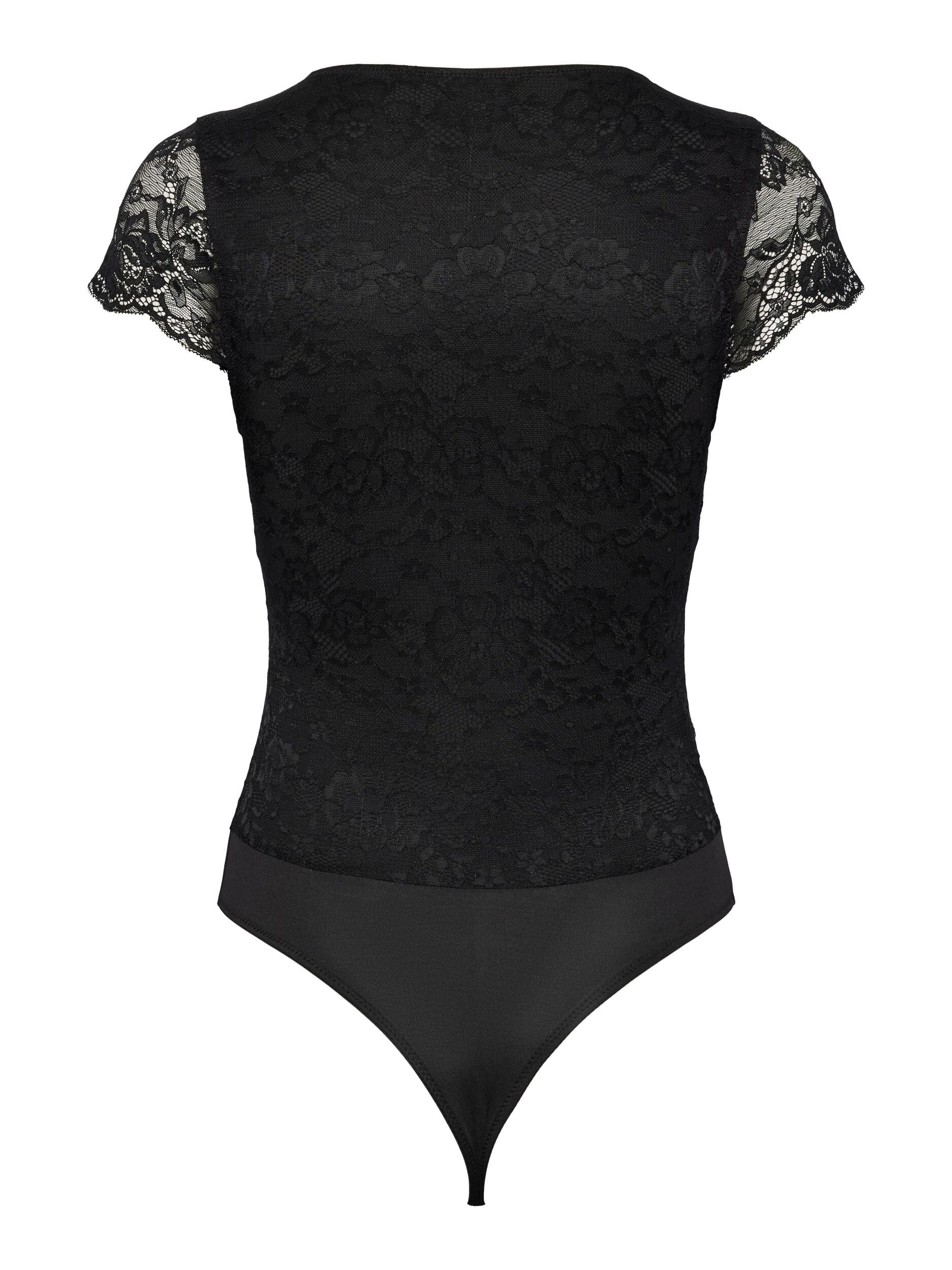Pieces - Pcalice Bodystocking - 4481359 Black