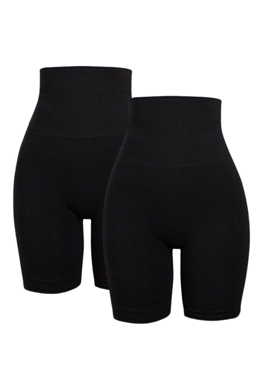 Soft basic - Haily High shorts 2 pak - black