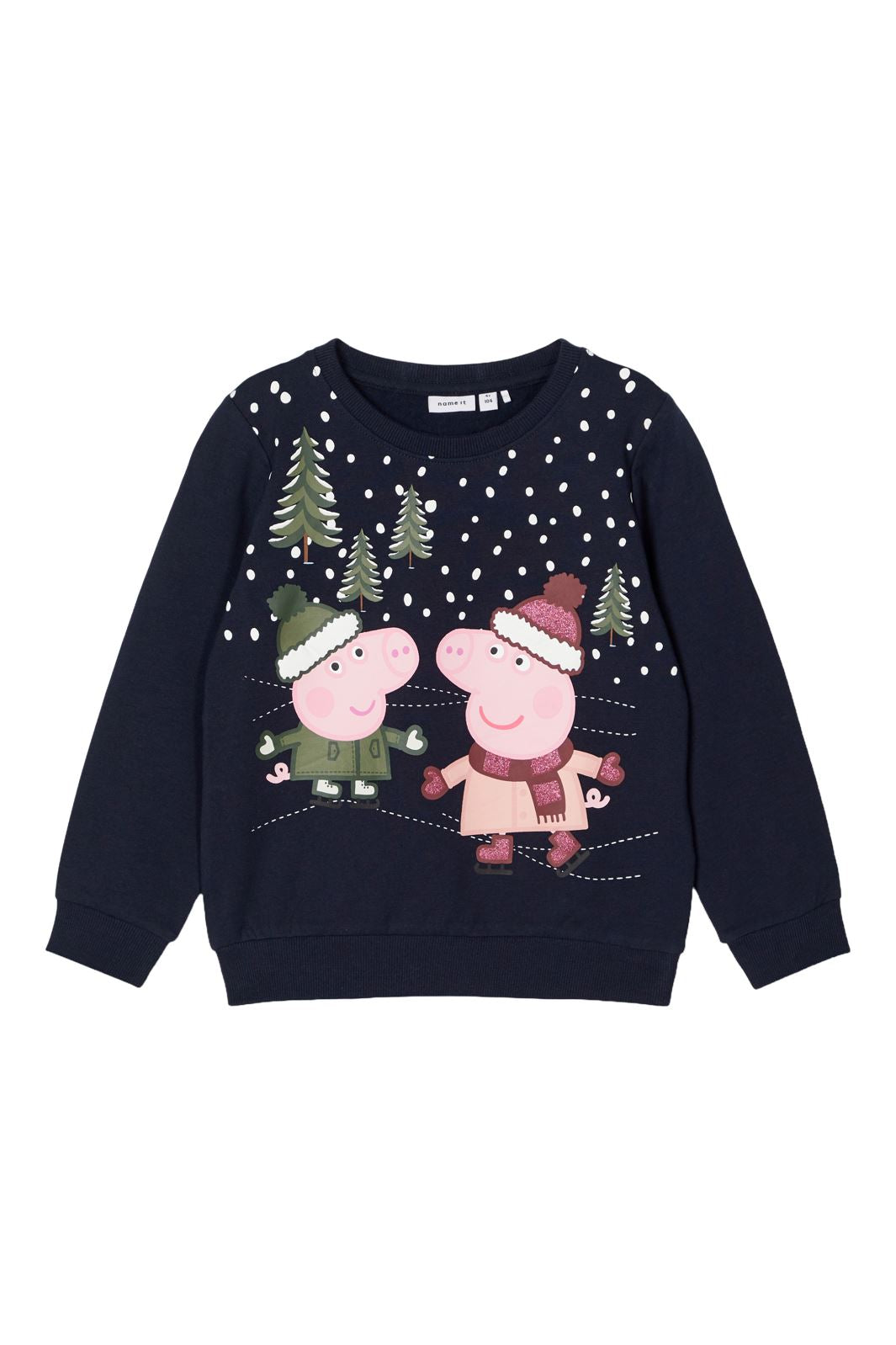 Name It - Nmfolga Peppapig Nreg Swea Box - 4650292 Dark Sapphire Online nu
