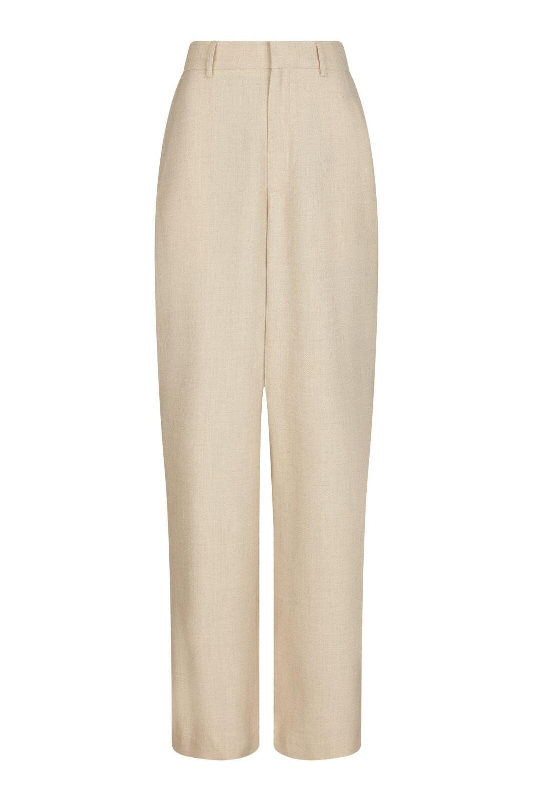 Neo Noir - Emmett Melange Pants 165059 - 976 - Beige Melange Online Hot Salg