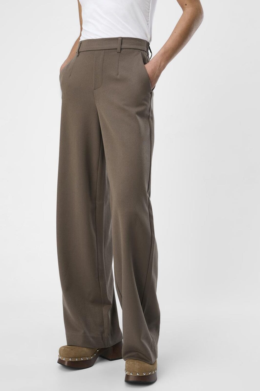Object - Objlisa Wide Pant - 4535488 Morel