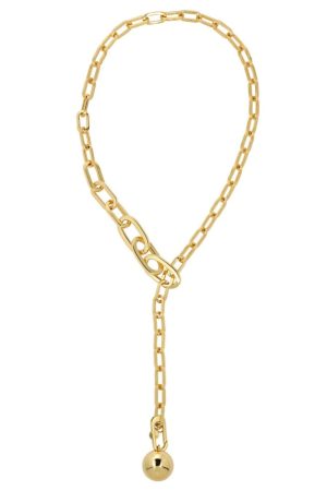 Plissé Copenhagen - Charlie Necklace 20-010-675 - Golden