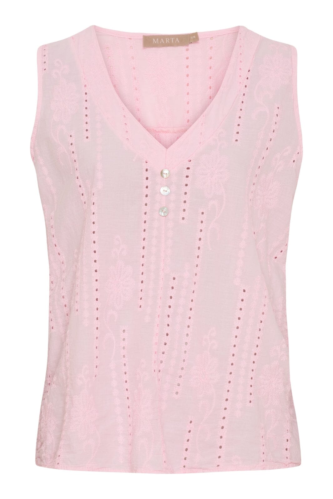 Marta Du Chateau - Mdcperla Top 6261 - Pink95