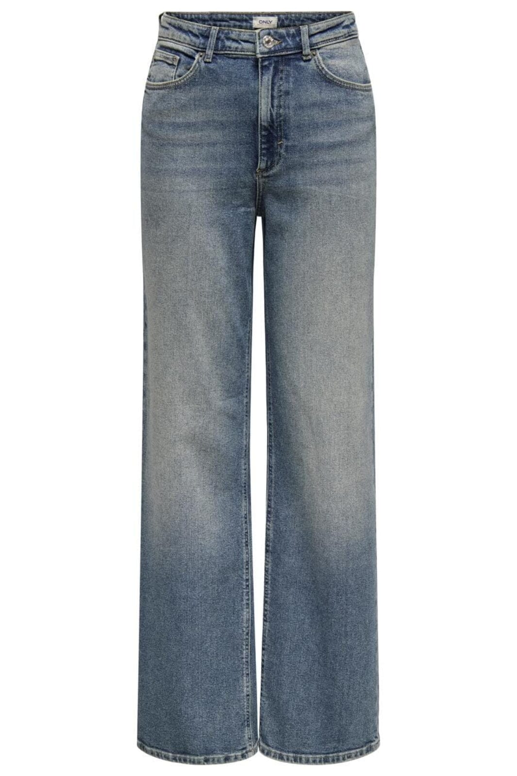 Only - Onljuicy Wide Dot334 - 4744979 Medium Blue Denim Tint