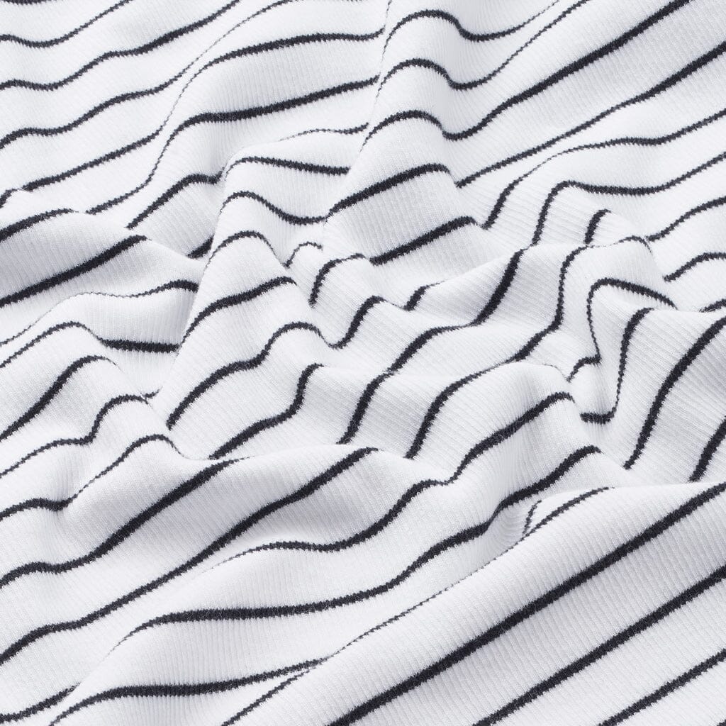 Basic Apparel - Ludmilla Openback Dress - 702 Bright White / Black