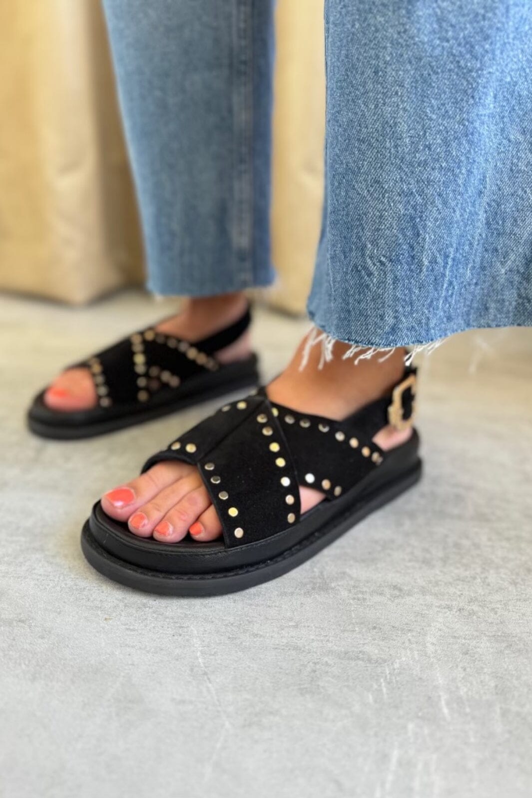 Copenhagen Shoes - Stronger Studs - 0001 Black Udsalg
